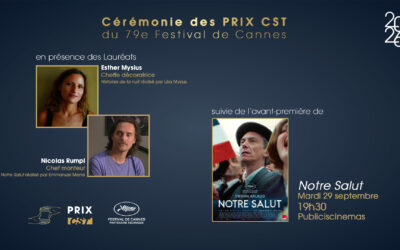 Célébrez les lauréats des PRIX CST du 79e Festival de Cannes